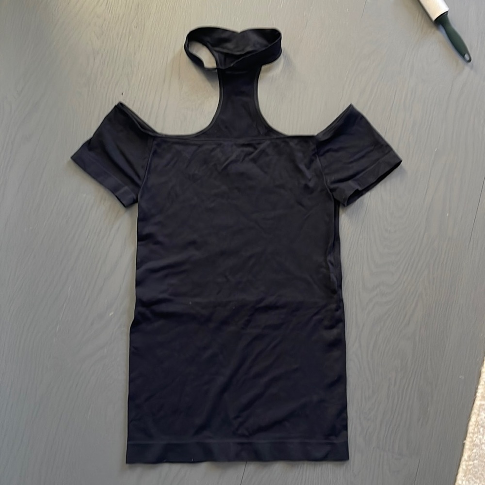 Off the shoulder choker top